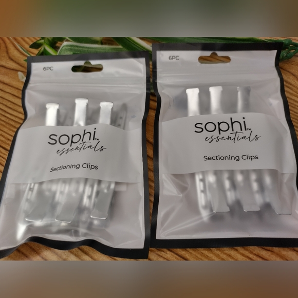 Sophie Essentials Sectioning Clips 2 Sets 6 Clips Each - Picture 3 of 5